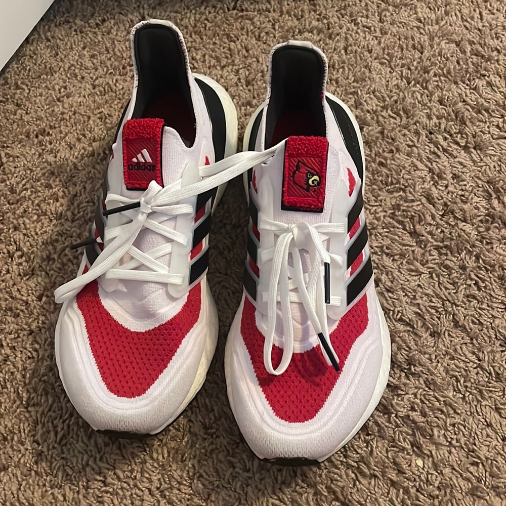 Adidas UofL tennis shoes